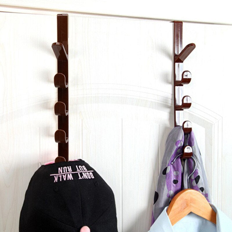 Multipurpose 5-Tier Over Door Hanger Hook – Space Saving Clothes Holder