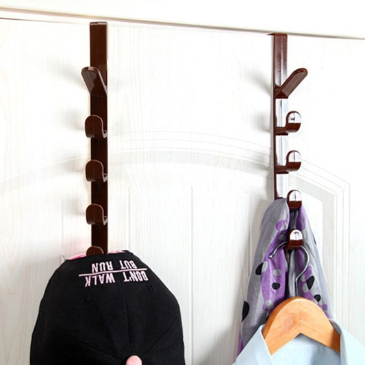 Multipurpose 5-Tier Over Door Hanger Hook – Space Saving Clothes Holder