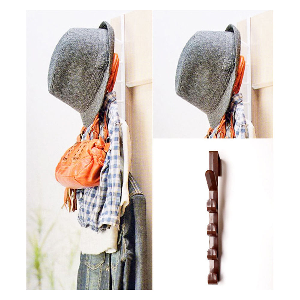 Multipurpose 5-Tier Over Door Hanger Hook – Space Saving Clothes Holder