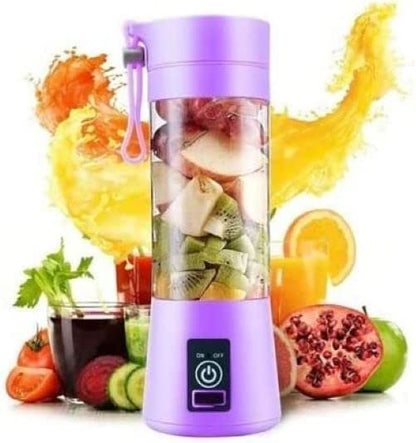Rechargeable Portable Mini Juicer Blender – USB Personal Size Blender for Smoothies & Shakes
