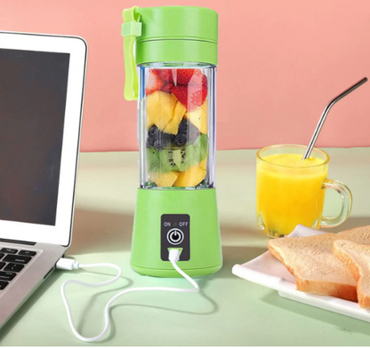 Rechargeable Portable Mini Juicer Blender – USB Personal Size Blender for Smoothies & Shakes