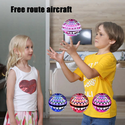 Flying Spinner Boomerang Ball – LED Magic Flying Drone Orb