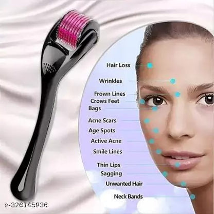 Professional Derma Roller for Hair & Beard Growth – Anti-Aging Face Scalp Care