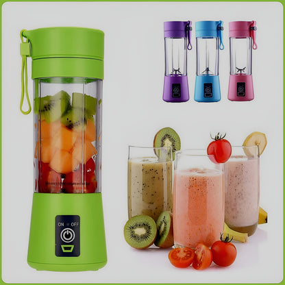 Rechargeable Portable Mini Juicer Blender – USB Personal Size Blender for Smoothies & Shakes