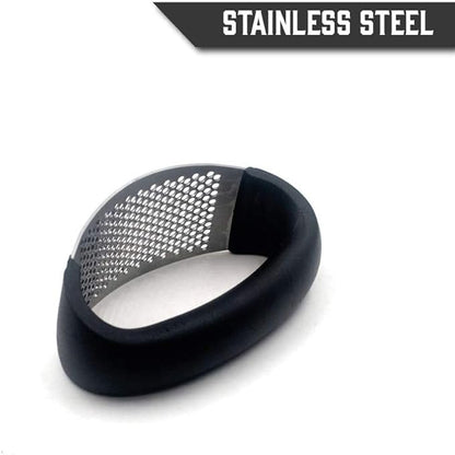 Stainless Steel Garlic Press Rocker – Manual Garlic Crusher & Mincer Tool