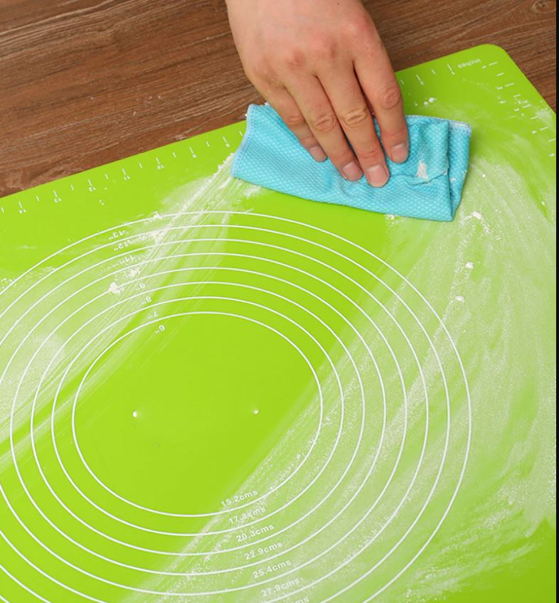 Multipurpose Silicone Roti & Pastry Mat – Heat Resistant Oven Liner with Measurement Markings