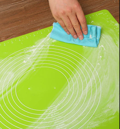 Multipurpose Silicone Roti & Pastry Mat – Heat Resistant Oven Liner with Measurement Markings