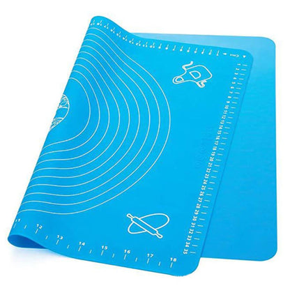 Multipurpose Silicone Roti & Pastry Mat – Heat Resistant Oven Liner with Measurement Markings