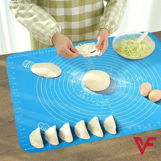 Multipurpose Silicone Roti & Pastry Mat – Heat Resistant Oven Liner with Measurement Markings