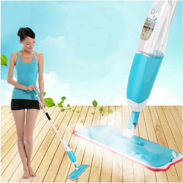 Magic Water Spray Floor Mop – Easy Microfiber Cleaning Mop for Tiles & Hardwood