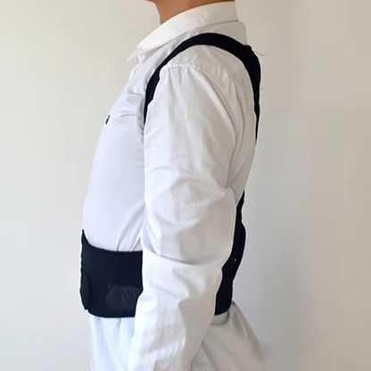 Adjustable Spine & Shoulder Support Belt – Ergonomic Posture Corrector for Men & Women