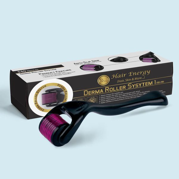 Professional Derma Roller for Hair & Beard Growth – Anti-Aging Face Scalp Care