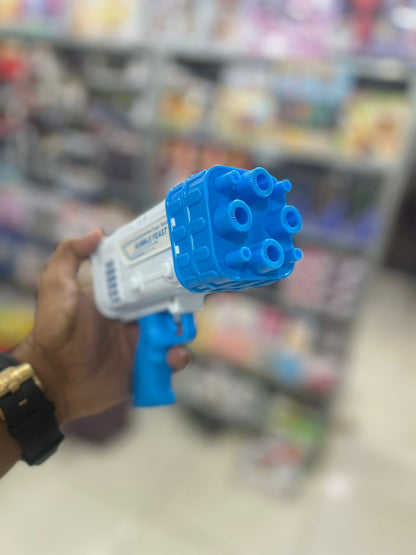 Electric Bubble Bazooka Blaster – High-Output Rocket Bubble Maker Toy