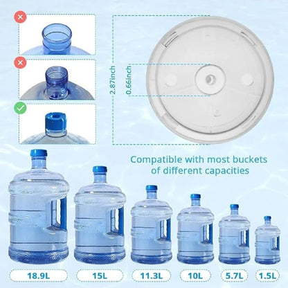 One-Touch Electric Water Bottle Pump – Portable USB Rechargeable Water Dispenser