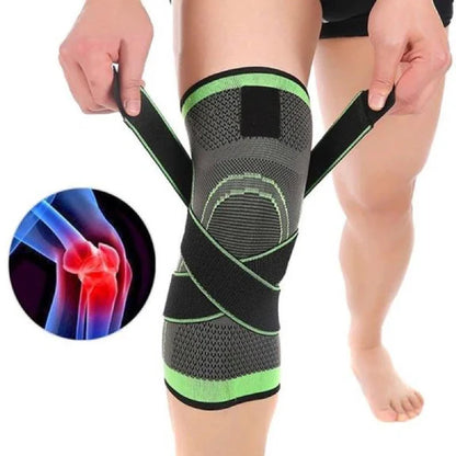 3D Weaving Knee Support Pad – Breathable Compression Sleeve for Running, Gym & Joint Relief