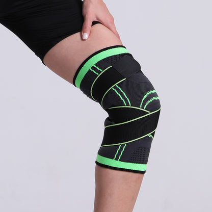 3D Weaving Knee Support Pad – Breathable Compression Sleeve for Running, Gym & Joint Relief