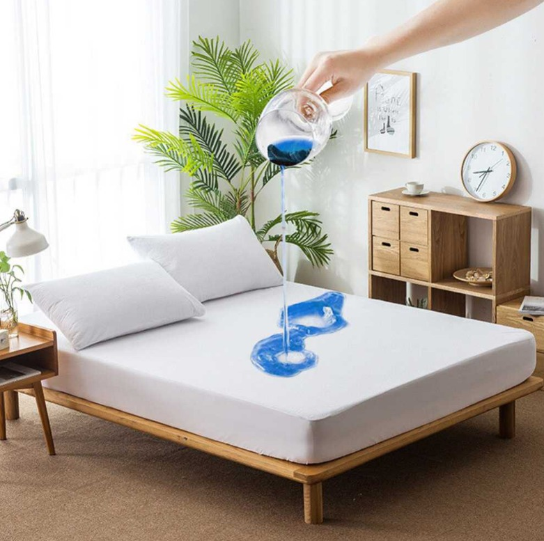 Waterproof King Size Mattress Cover – Soft & Noiseless Bed Sheet Protector for Hygiene