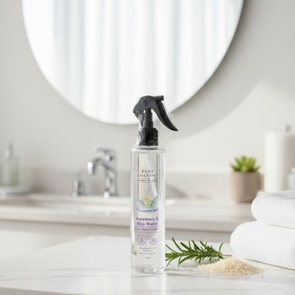 Rosemary & Rice Water Hair Growth Spray by Bare Anatomy – 200ml Anti-Hairfall Leave-In