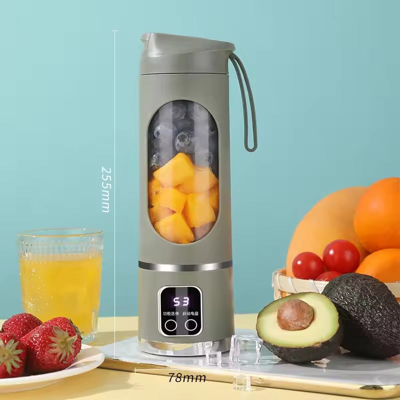 Smart Mini Travel Blender – USB Electric Juicer Cup for Shakes & Smoothies