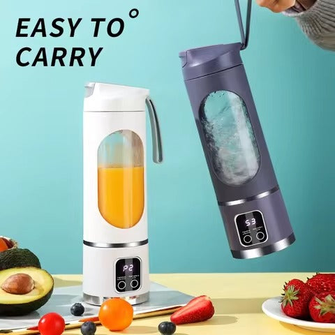 Smart Mini Travel Blender – USB Electric Juicer Cup for Shakes & Smoothies
