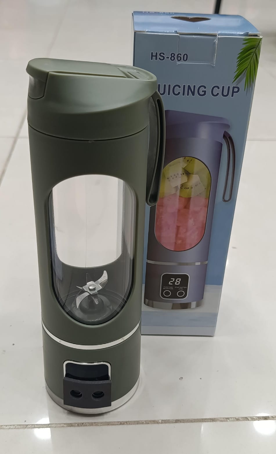 Smart Mini Travel Blender – USB Electric Juicer Cup for Shakes & Smoothies