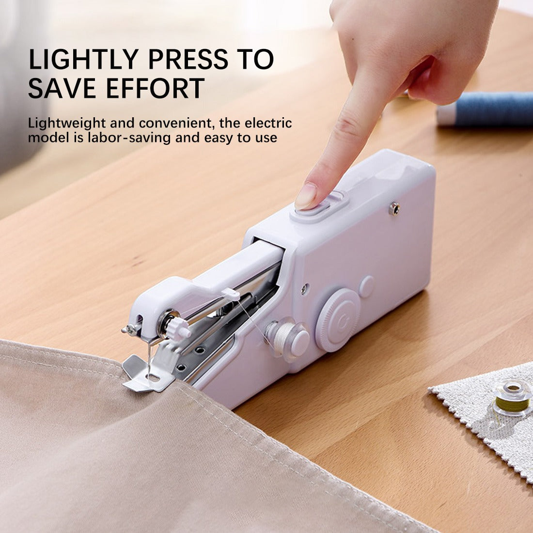 Handheld Portable Cordless Sewing Machine – Fast Repairs For Clothes & Fabrics At Home