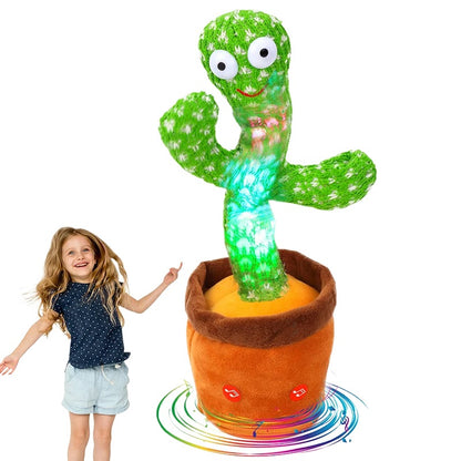 Dancing & Talking Cactus Plush – Battery-Operated Fun Mimic Toy