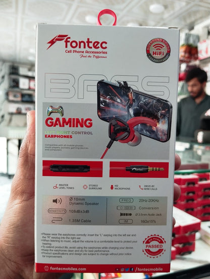 Fontec Arena Gaming Handsfree – HiFi Stereo Surround Sound & Dual Mic