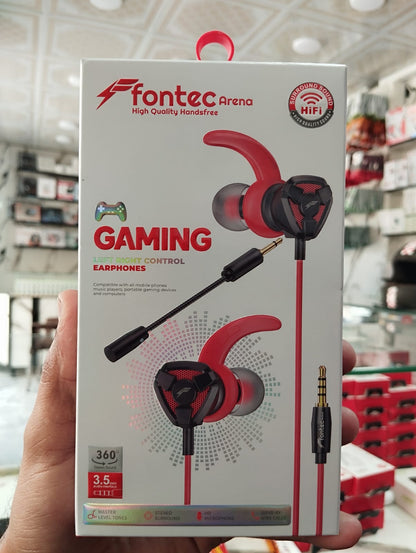 Fontec Arena Gaming Handsfree – HiFi Stereo Surround Sound & Dual Mic