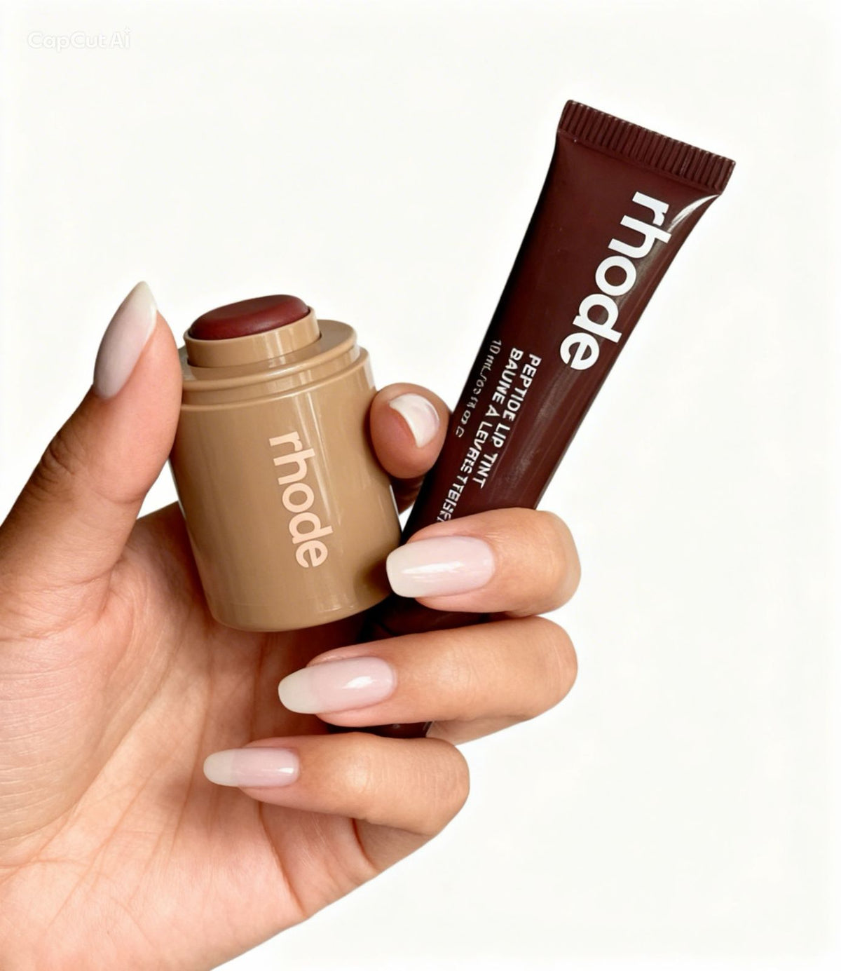 Rhode Lip Tint & Pocket Blush Beauty Combo – Espresso & Toasted Teddy Duo