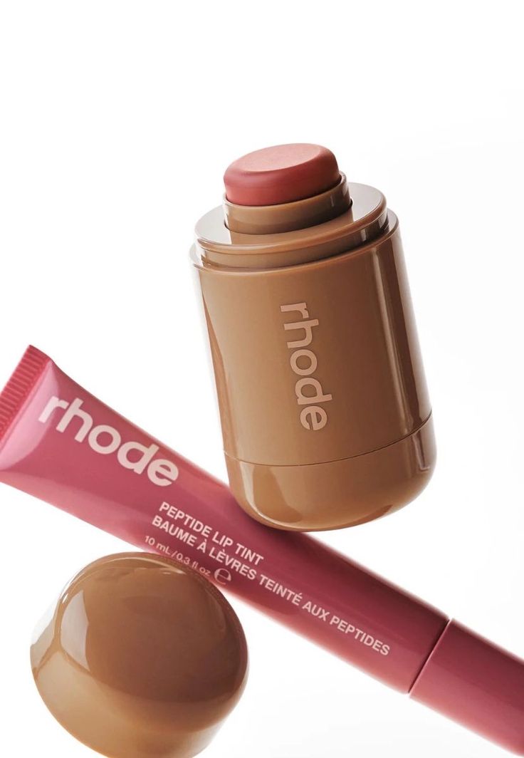 Rhode Lip Tint & Pocket Blush Beauty Combo – Espresso & Toasted Teddy Duo