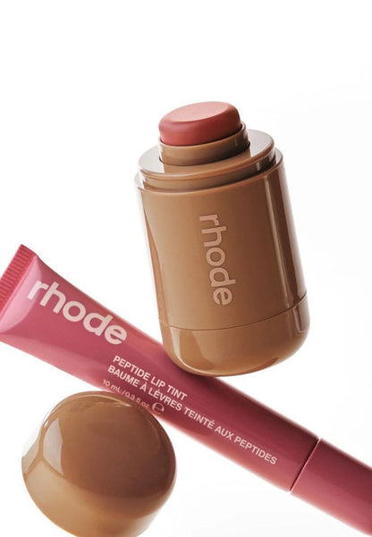 Rhode Lip Tint & Pocket Blush Beauty Combo – Espresso & Toasted Teddy Duo