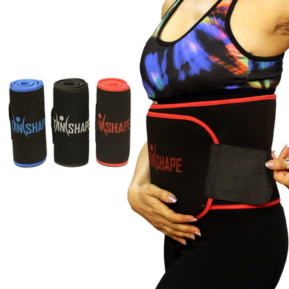 Adjustable Sweat Belt for Gym & Workout – Free Size Waist Trimmer & Tummy Support