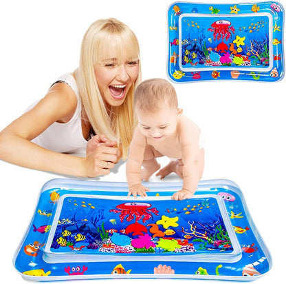Smart Inflatable Baby Water Play Mat (69x50x8cm) – Sensory Development & Tummy Time Toy