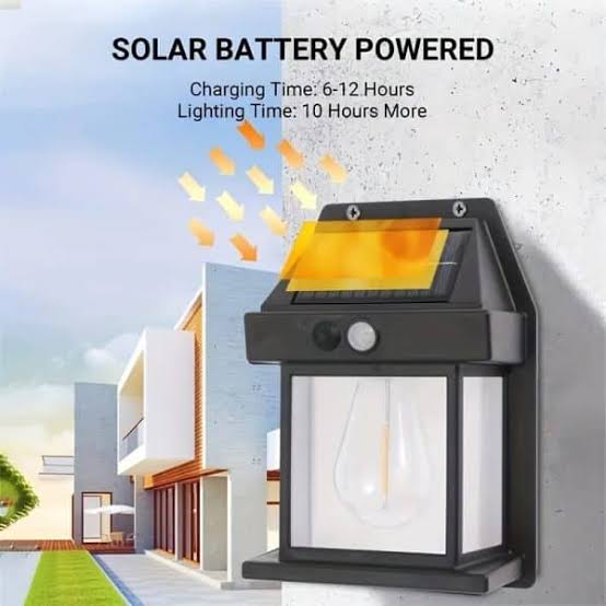 Sensor Solar Bulb Light – Outdoor Emergency Camping Bulb with Solar Charging
