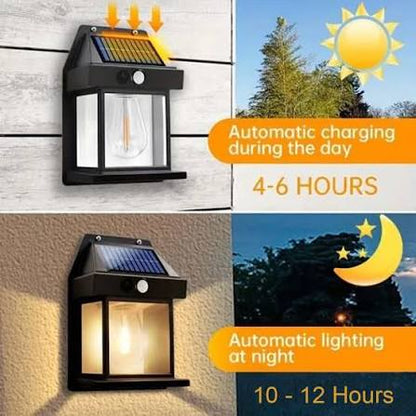 Sensor Solar Bulb Light – Outdoor Emergency Camping Bulb with Solar Charging