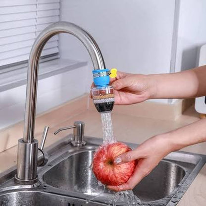 360° Rotating Fan Faucet Filter – Water Saving Anti-Splash Kitchen Purifier