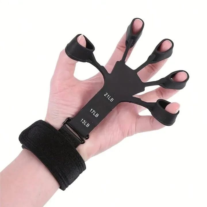Finger Gripper Hand Strengthener – Finger Flexion & Extension Exercise Resistance Band