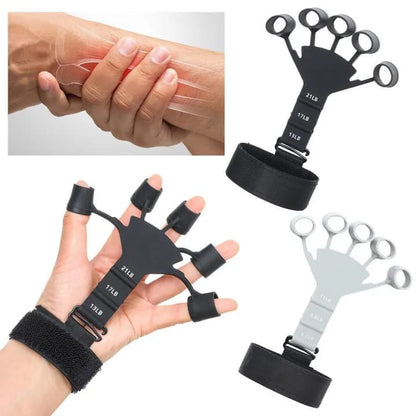 Finger Gripper Hand Strengthener – Finger Flexion & Extension Exercise Resistance Band