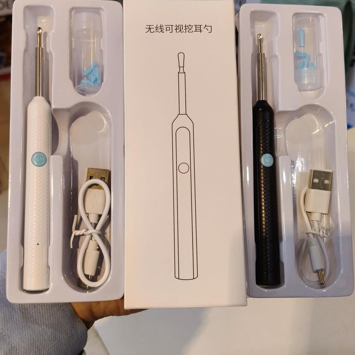 HD Wireless Ear Cleaner with Camera & LED – Smart Precision Ear Wax Removal Tool