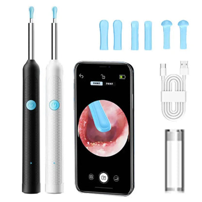HD Wireless Ear Cleaner with Camera & LED – Smart Precision Ear Wax Removal Tool
