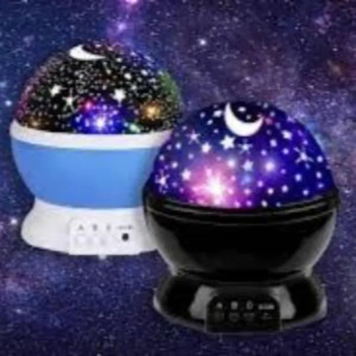 360° Rotating Starry Sky LED Projector – Magic Night Lamp for Bedroom Decor