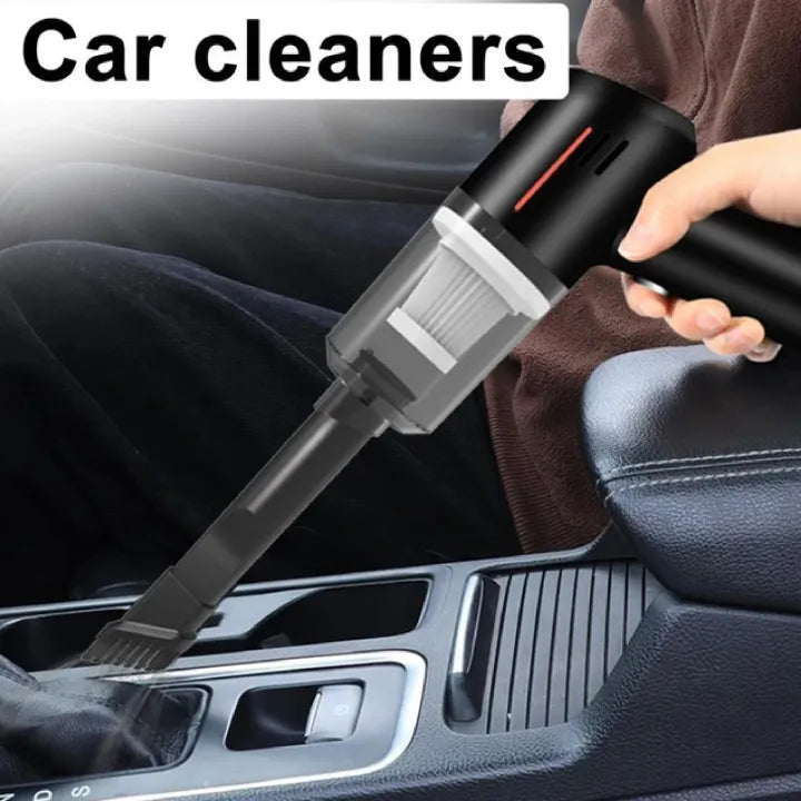Powerful Handheld Cordless Vacuum – 3-in-1 Portable Car & Home Cleaner