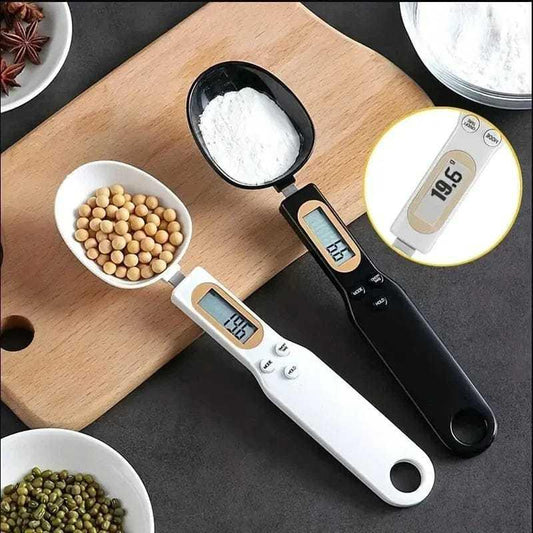 2-in-1 Digital Spoon Scale – High-Precision Electronic Kitchen Measuring Tool
