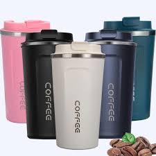 Insulated Travel Coffee & Milk Mug (310ML) – Compact Vacuum Thermo Cup