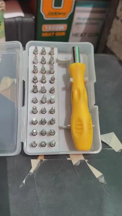 31-in-1 Precision Screwdriver Kit with Case – All-in-One Electronics Repair Tool