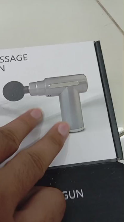 Portable Deep Tissue Massage Gun – Rechargeable Muscle Relief Massager