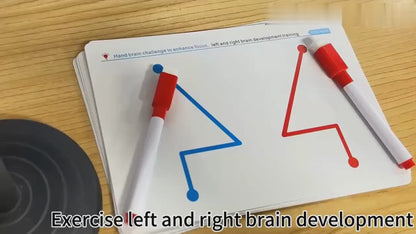 Finger Maze & Pen Control Workbook – Early Learning Brain Training Kit for Kids