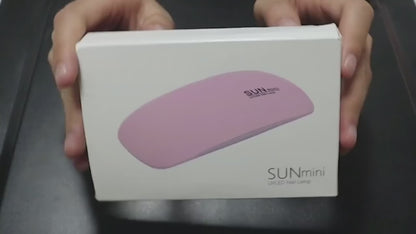 Quick-Dry Mini UV LED Nail Lamp – Compact Gel Curing Dryer for Home & Travel