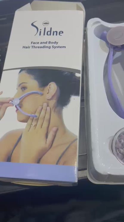 Sildne Facial Hair Threading Machine – Hair Remover & Trimmer Tool for Women
